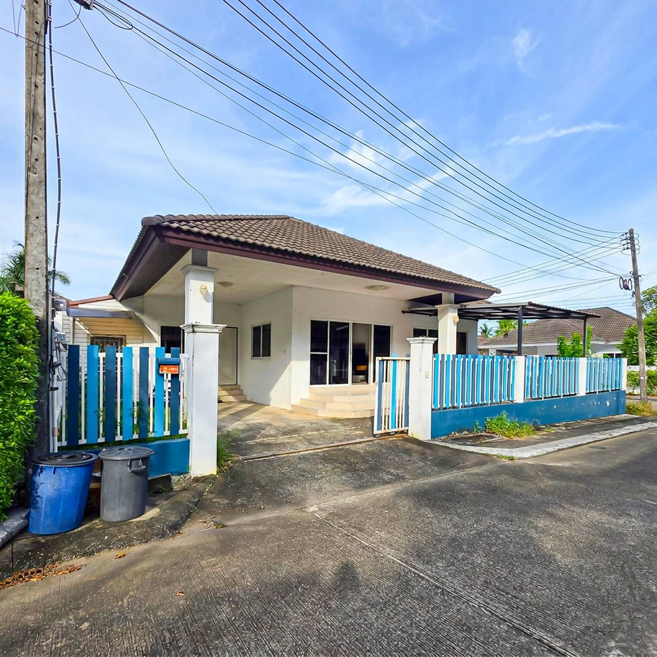 01-103 บ้านเดี่ยวชั้นเดียว บ้านสวนอยู่เจริญ 5 รูปที่ 1