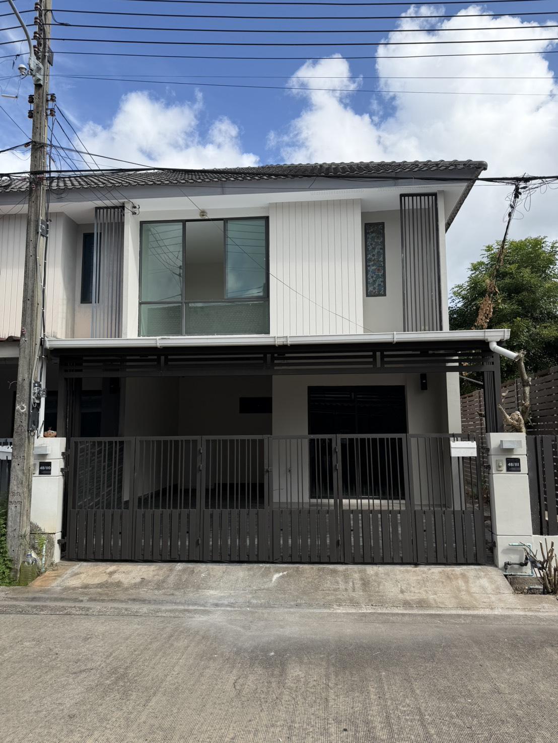 บ้านเดี่ยวชั้นเดียว หมู่บ้านพฤกษาวิลล์ รูปที่ 1