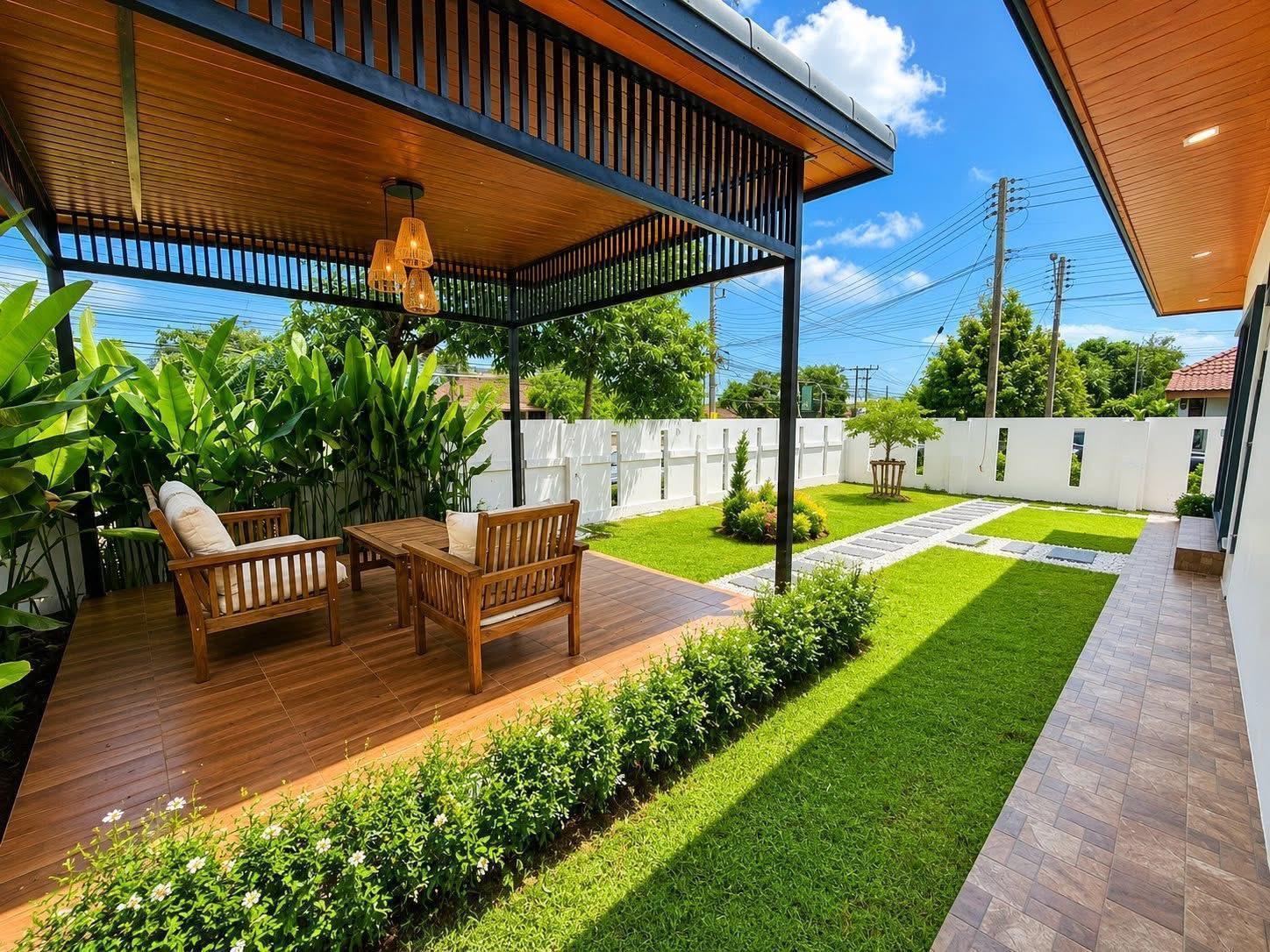 บ้านเดี่ยวชั้นเดียว บ้านสวนเนรมิต 1 รูปที่ 17