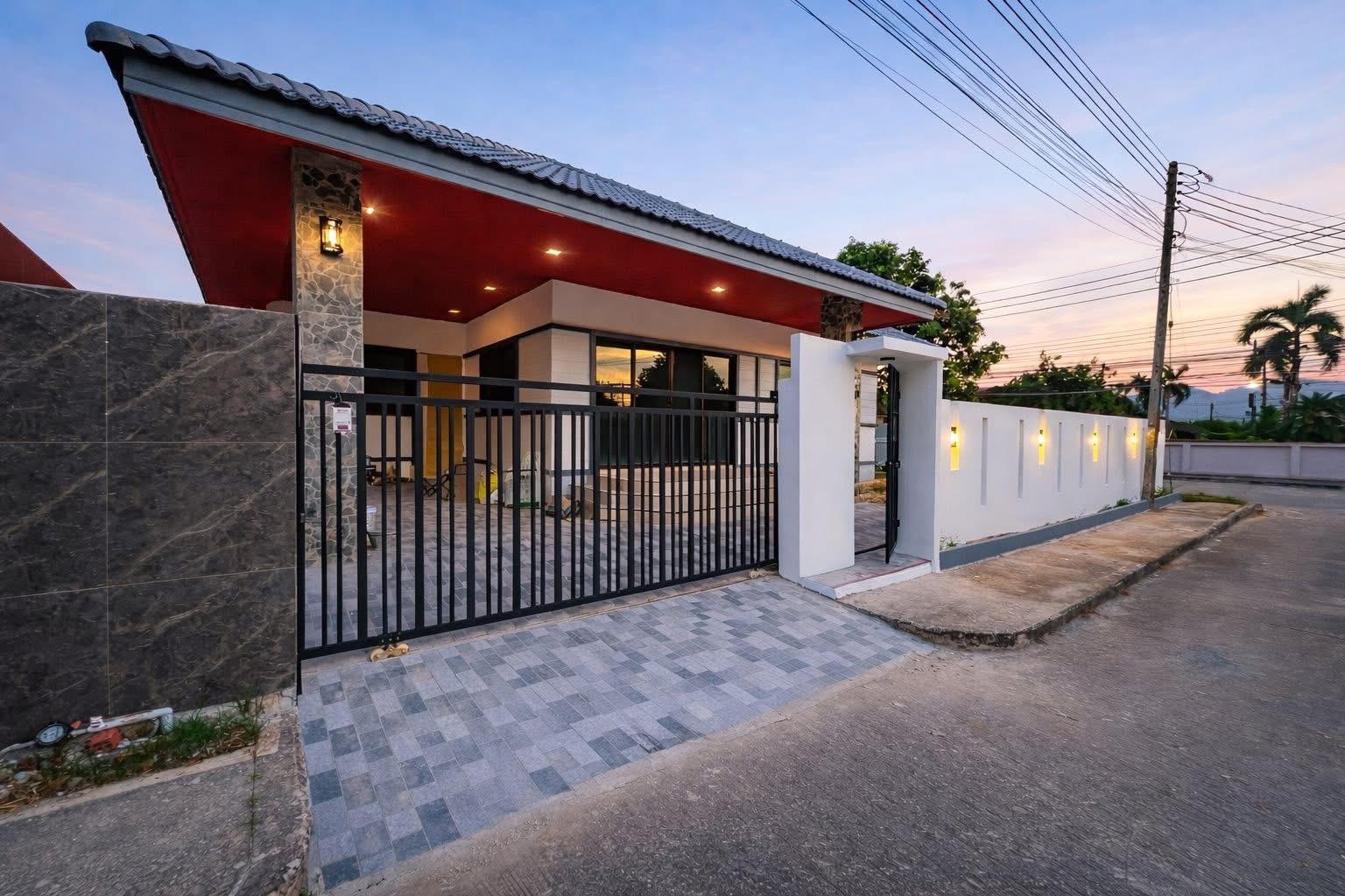บ้านเดี่ยวชั้นเดียว บ้านสวนเนรมิต 1 รูปที่ 14