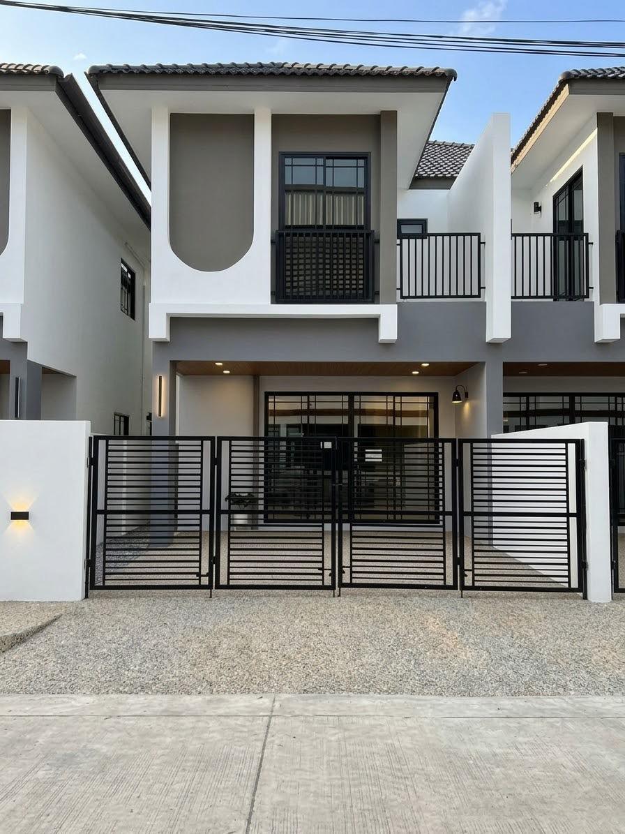 01-28 บ้านแฝด2ชั้น หมู่บ้านจอมทอง รูปที่ 1