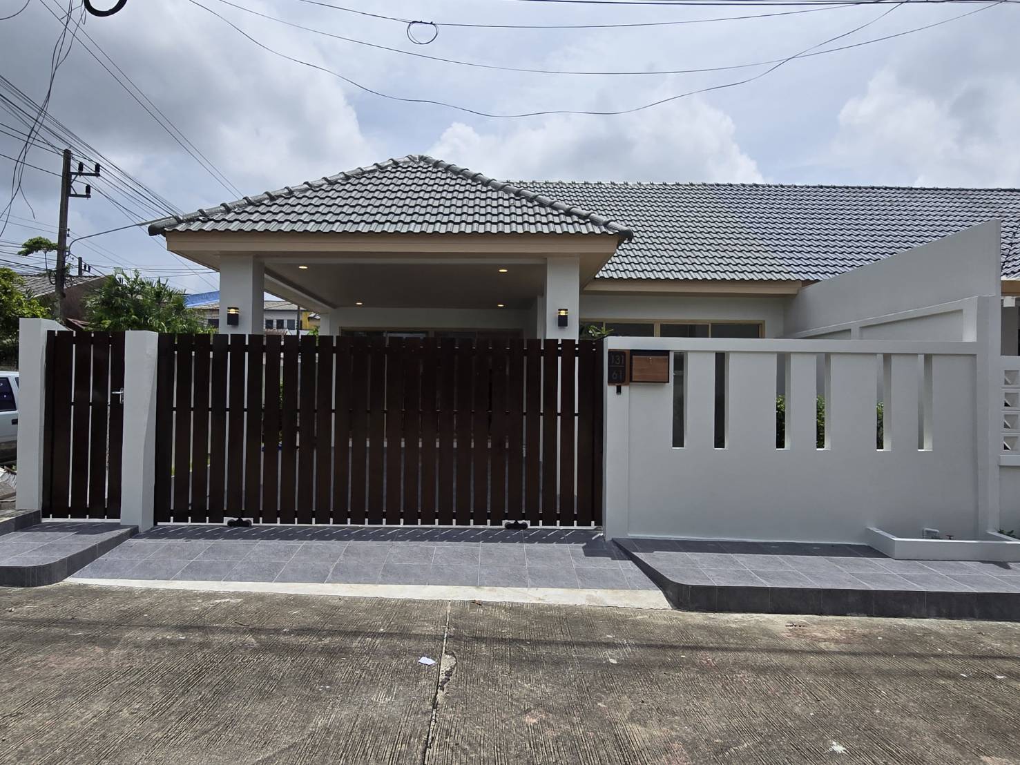 01-40 บ้านแฝดชั้นเดียว หมู่บ้านศรีสุชาติ 3 รูปที่ 1