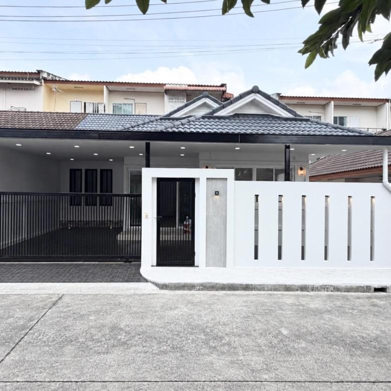 บ้านแฝดชั้นเดียว หมู่บ้านเทพบุรี รูปที่ 1