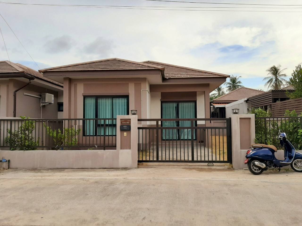 01-61 บ้านเดี่ยวชั้นเดียว โครงการสุขภิรมย์ รูปที่ 1