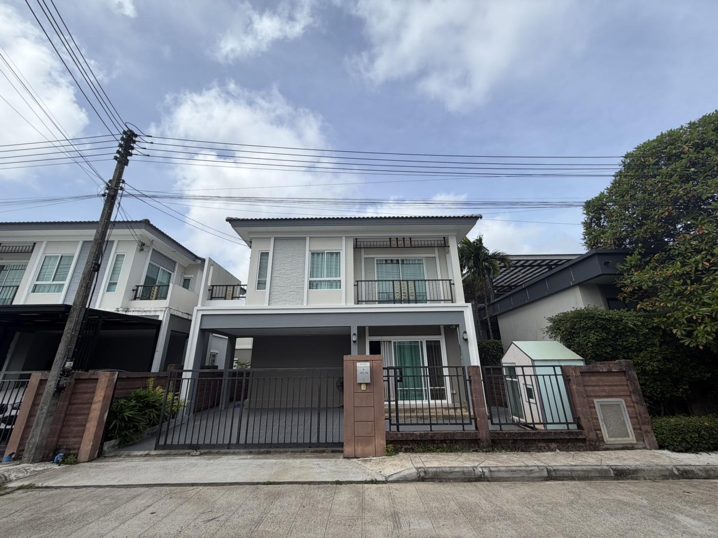 01-64 บ้านแฝดชั้นเดียว ภัสสร เกาะแก้ว รูปที่ 1
