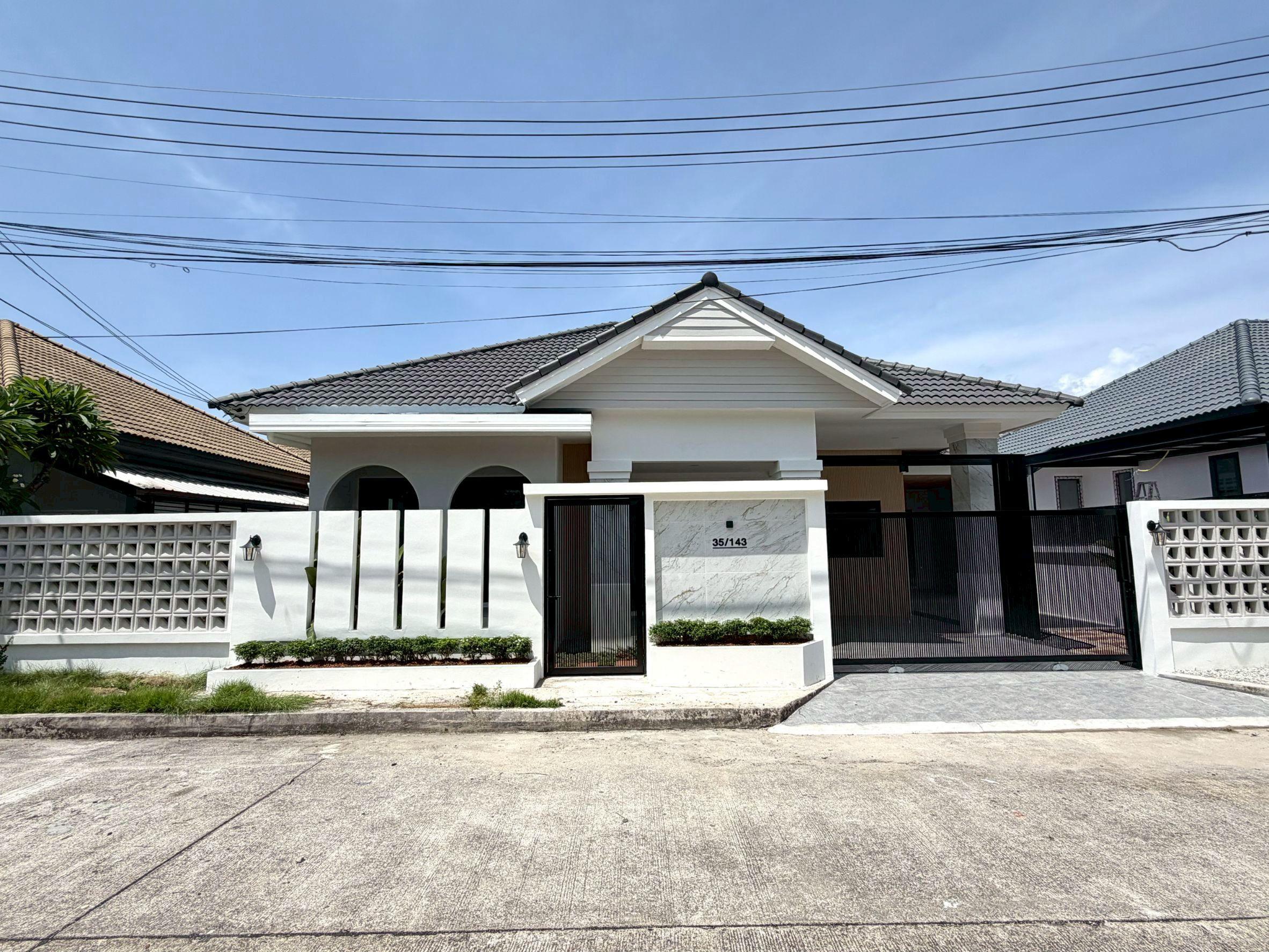 02-10 บ้านเดี่ยวชั้นเดียว หมู่บ้านปาริชาติ รูปที่ 2