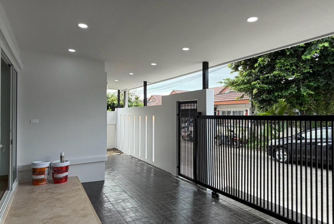 บ้านแฝดชั้นเดียว หมู่บ้านเทพบุรี รูปที่ 4